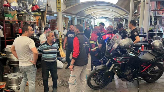Okisjen tüpünün parlaması sonucu 1 kişi yaralandı