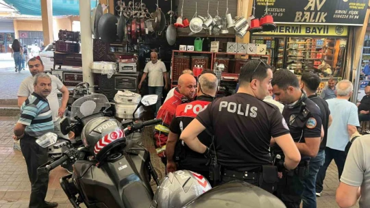 Okisjen tüpünün parlaması sonucu 1 kişi yaralandı