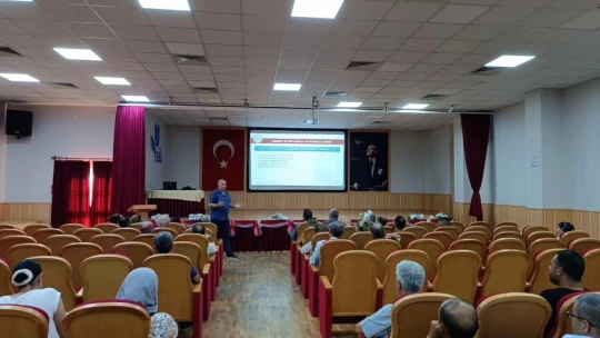 Okul kantinlerine yönelik Hijyen ve Gıda Güvenliği toplantısı yapıldı