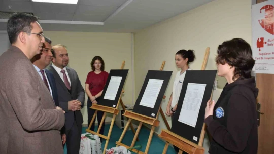 Organ bağışını vurgulayan öğrenciler ödüllendirildi
