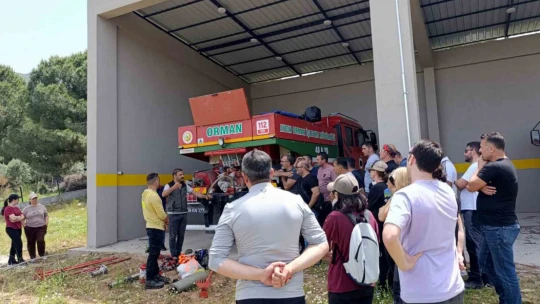 Orman ekiplerinden, 'Orman yangınlarını önleme' eğitimi