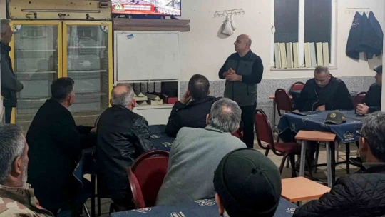 Orman yangınlarına karşı bilgilendirme çalışmaları sürüyor