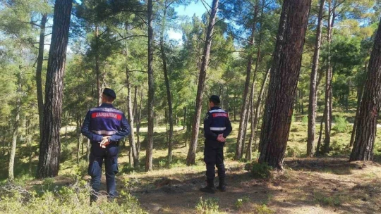 Orman yangınlarına karşı jandarmadan sıkı denetim