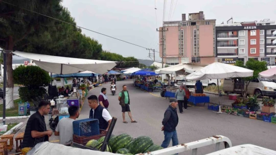 Ortaklar'da ikinci semt pazarı açıldı