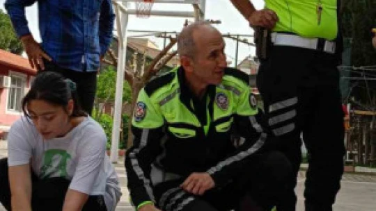 Otizmli çocuklar eğlenerek trafik kurallarını öğrendi