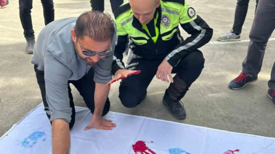Otizmli çocuklar eğlenerek trafik kurallarını öğrendi