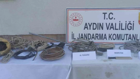 Otluk alanda gizlenen hırsızlık şüphelisi jandarmaya takıldı