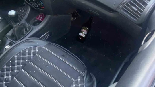Otomobil motosiklete çarptı: 2 yaralı