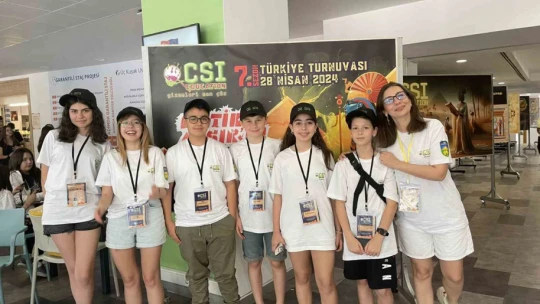 Özel Başak Koleji öğrencileri CSI Education Yarışması'nda Türkiye 4'üncüsü oldu