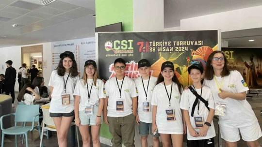 Özel Başak Koleji öğrencileri CSI Education Yarışması'nda Türkiye 4'üncüsü oldu
