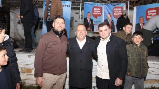 Özel'in Başalan Mahallesi buluşması mitinge döndü