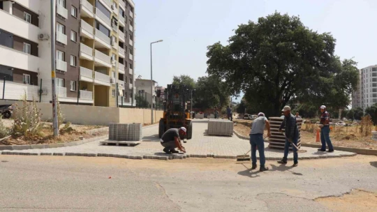 Pınarbaşı Mahallesi toz, toprak ve çamurdan kurtuldu