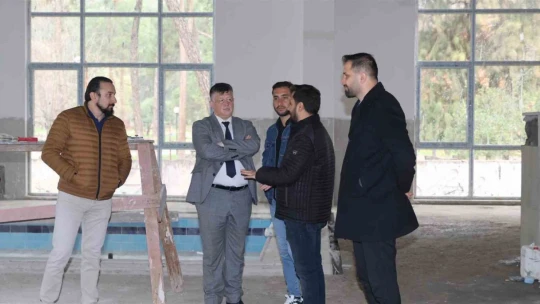 Pınarbaşı Yarı Olimpik Yüzme Havuzu'nda sona gelindi