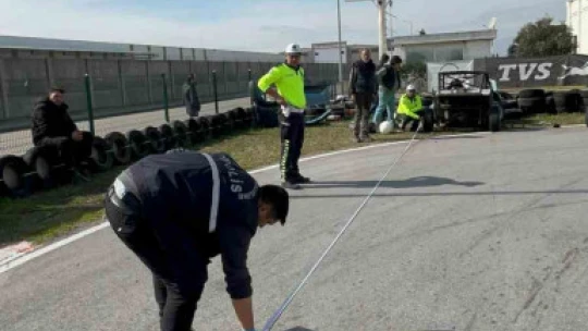 Ralli tutkunu ünlü iş insanı kazada ağır yaralandı