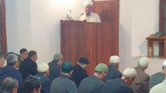 Ramazan ayının son teravih namazı kılındı