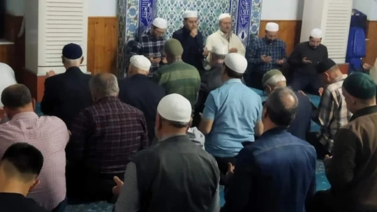 Ramazan ayının son teravih namazı kılındı