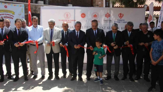 Restorasyonu tamamlanan Nasuh Paşa Külliyesi hizmete açıldı