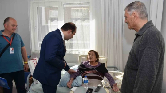 Sağlık Müdürü Şenkul, ev ziyaretlerine devam ediyor