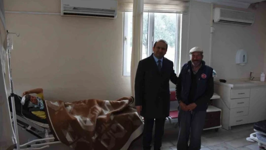Sağlık Müdürü Şenkul, Karacasu'daki hastanede incelemede bulundu