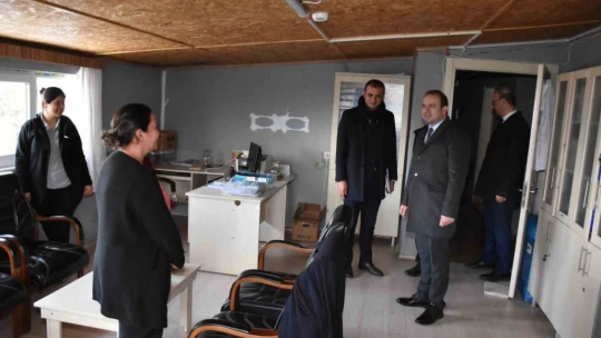 Sağlık Müdürü Şenkul, Karacasu'daki hastanede incelemede bulundu