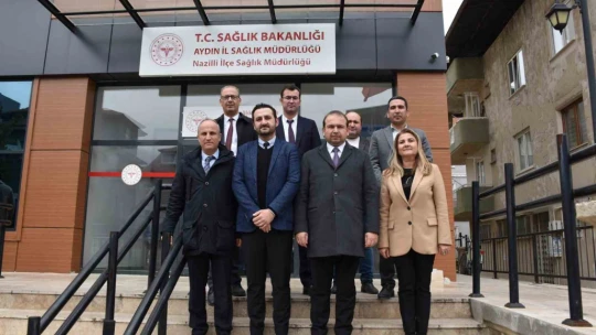 Sağlık Müdürü Şenkul, Nazilli'de incelemelerde bulundu