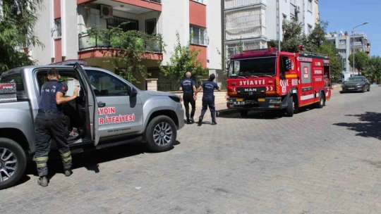 Şalterleri kapattı, yangının önüne geçti