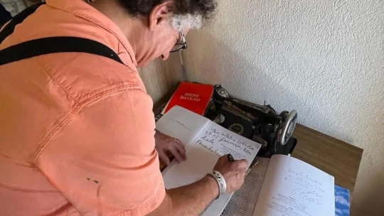 Sanatçı Baykam, Didim'in kültür yatırımlarını yerinde inceledi