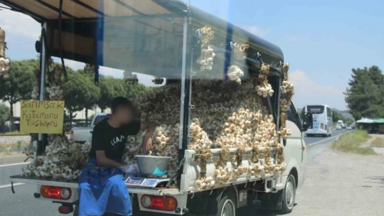 Sarımsak satıcısının tehlikeli yolculuğu