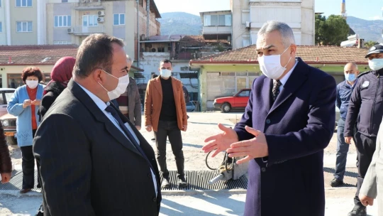 Savaş, Bozdoğan'daki yatırımları inceledi