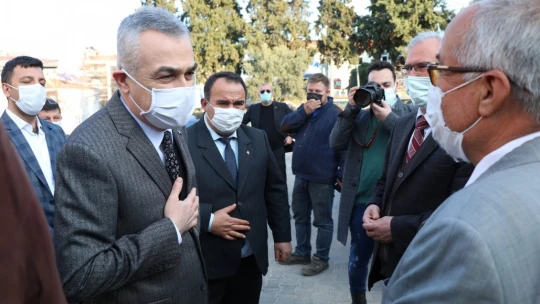 Savaş, Bozdoğan'daki yatırımları inceledi