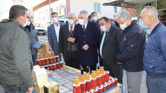 Savaş, Bozdoğan'daki yatırımları inceledi