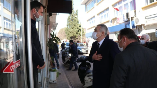 Savaş, Bozdoğan'daki yatırımları inceledi