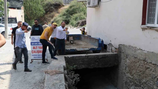 Savuca Mahallesi'ndeki sorununa ASKİ kalıcı çözüm getiriyor