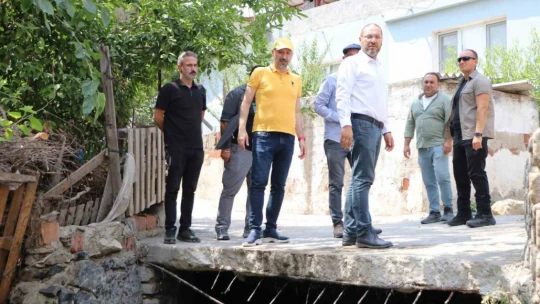 Savuca Mahallesi'ndeki sorununa ASKİ kalıcı çözüm getiriyor