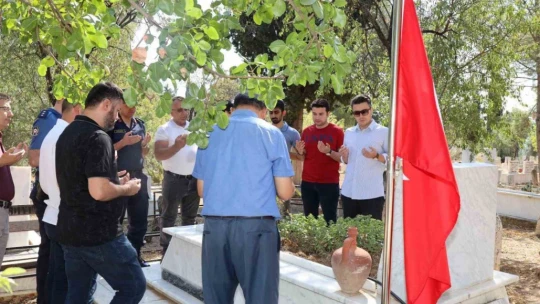 Şehit jandarma er Altun mezarı başında anıldı