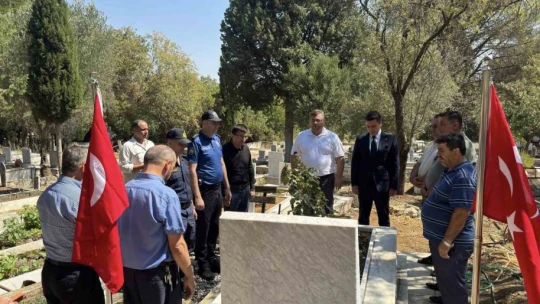 Şehit jandarma er Altun mezarı başında anıldı