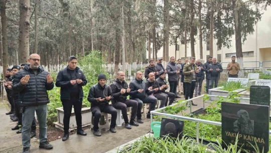 Şehit polis Fuat Kaplan mezarı başında anıldı