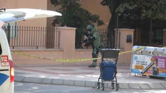 Şehrin merkezinde bomba alarmı