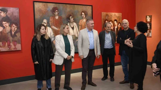 Sesler ve Yüzler resim sergisi kapılarını açtı