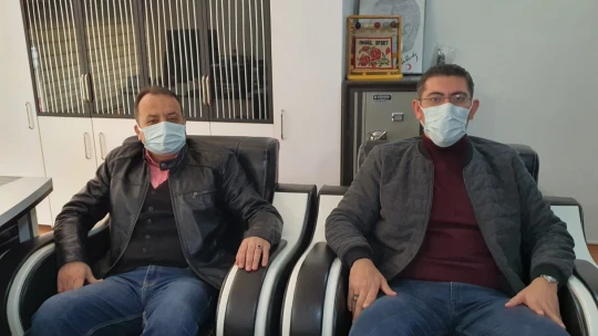 SGK Müdürü Esentürk'den yerel gazetelere ziyaret