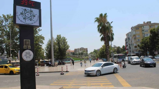 Sıcaklar arttı, sokaklar boş kaldı
