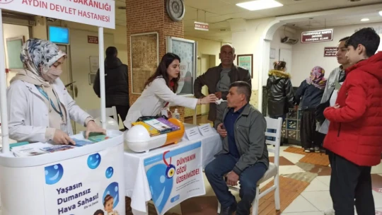 Sigarayı Bırakma Günü'nde vatandaşlara karbonmonoksit ölçümü yapıldı