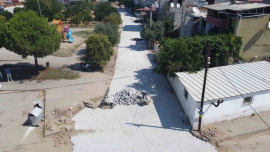Şirinevler Mahallesi'nde yol çalışmaları tamamlandı