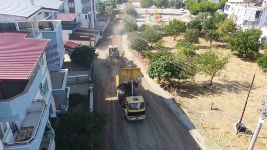 Şirinevler Mahallesi'nde yol çalışmaları tamamlandı