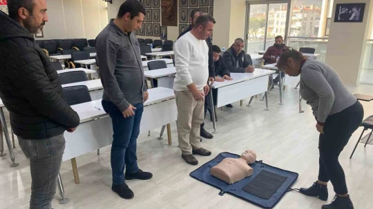 Söke Belediyesi Personeline İlk Yardım Eğitimi verildi