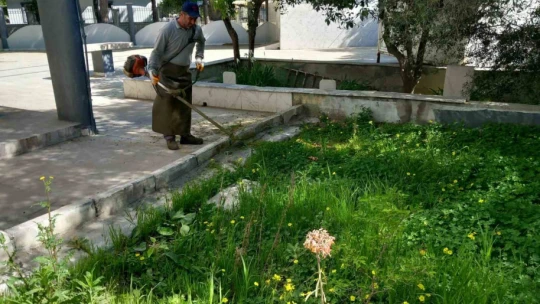 Söke Belediyesi, Ramazan Bayramı öncesinde camileri temizliyor