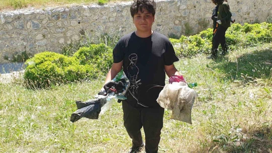 Söke'de 'Temiz İlçem, Yeşil Geleceğim' projesiyle temizlik farkındalığı artıyor