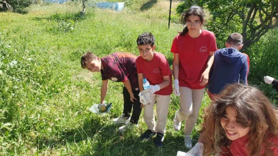Söke'de 'Temiz İlçem, Yeşil Geleceğim' projesiyle temizlik farkındalığı artıyor