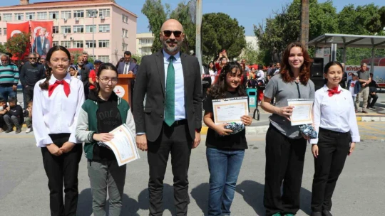 Söke'de 23 Nisan törenlerle kutlandı