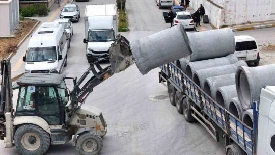 Söke'de altyapı çalışmaları tüm hızıyla sürüyor